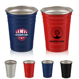 16 Oz Reusable Stainless Steel Stadium Pint Cup