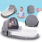 Foldable  Baby Travel Bed Diaper Bag