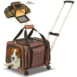 Airline Approved Expandable Pet Carrier With Wheels