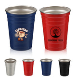 16 Oz Reusable Stainless Steel Stadium Pint Cup