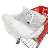 2-in-1 Baby Shopping Seat Pad & Portable High Chair