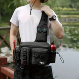 Lightweight & Waterproof Fishing Backpack with Rod Holder