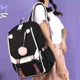 Large Capacity Cute Canvas Backpack