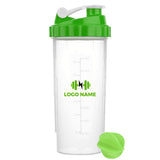 24 Oz BPA Free Classic Shaker Bottle With Vortex Ball