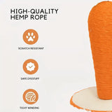 Cat Scratching Post With Natural Sisal Rope