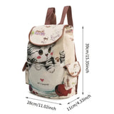 Cute Animal Print Bookbag For Students