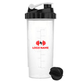 24 Oz BPA Free Classic Shaker Bottle With Vortex Ball