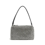 Handmade Leather Full Rhinestone Women's Bag