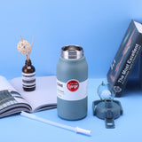 1.3/1.7L Straw Water Bottle Portable Insulated Tumbler Sports Drinking