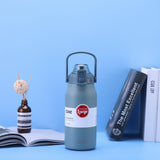 1.3/1.7L Straw Water Bottle Portable Insulated Tumbler Sports Drinking