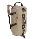 Large-capacity Canvas Bucket Backpack