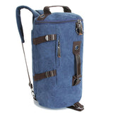 Large-capacity Canvas Bucket Backpack