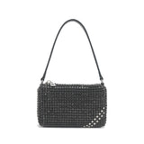 Handmade Leather Full Rhinestone Women's Bag