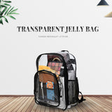 Outdoor Travel Transparent PVC Waterproof Backpack