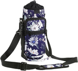 Water Bottle Shoulder Bag Storage Tote Bag Outdoor Travel Rubber Sports One Shoulder Portable Insulation Water Bottle Bag