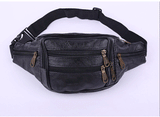 PU Leather Nylon Men's Travel Storage Bags