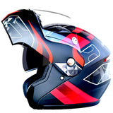 Anti-fog motorcycle with bluetooth helmet headset built-in head hat motorcycle riding full helmet men and women