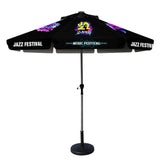 Custom Made 9' Aluminum Market Umbrella (Full Color)