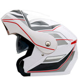 Anti-fog motorcycle with bluetooth helmet headset built-in head hat motorcycle riding full helmet men and women