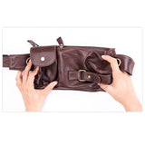 Men's Genuine Leather crossbody bag