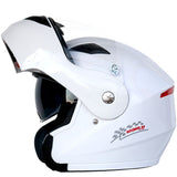 Anti-fog motorcycle with bluetooth helmet headset built-in head hat motorcycle riding full helmet men and women