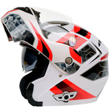 Anti-fog motorcycle with bluetooth helmet headset built-in head hat motorcycle riding full helmet men and women