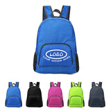 Folding Nylon Custom Logo Travel Backpack