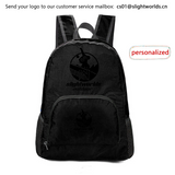 Folding Nylon Custom Logo Travel Backpack