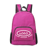 Folding Nylon Custom Logo Travel Backpack