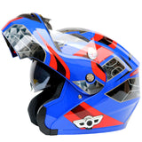 Anti-fog motorcycle with bluetooth helmet headset built-in head hat motorcycle riding full helmet men and women