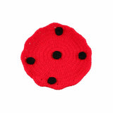 Ladybug Knitted Hat Baby Shower Gift Photography Props 0- 3M
