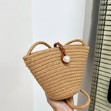 Pearl Shell Woven Bag