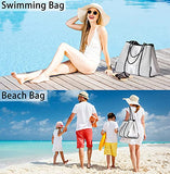 Neoprene Tote Bag Pool Gym Large Beach Bag for Women
