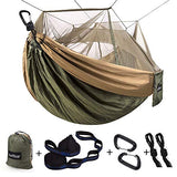 Portable Double Hammock with Net