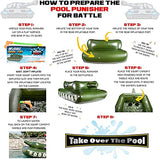 Pool Punisher Inflatable Tank Pool Float 50 ft