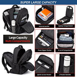 Extra Large Backpack for Men 55L,18.4Inch Travel Laptop USB Charging Backpack