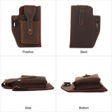 2022 Men's Leather Phone Holder Waist Bag