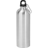 500ML/750ML Sliver Aluminum Water Bottles Flask Double Wall Vacuum