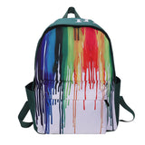 Canvas Large Capacity School Bag