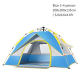 1-4 Person Fully Automatic Tent Camping