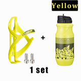 VIARON 610ML Bicycle Water Bottle Cycling Plastic Bottle Holder