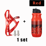 VIARON 610ML Bicycle Water Bottle Cycling Plastic Bottle Holder