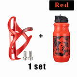 VIARON 610ML Bicycle Water Bottle Cycling Plastic Bottle Holder