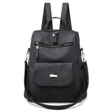 Women's Cool Backpacks PU Leather Multifunctional  College School Travel Backpacks 4198 - Touchy Style