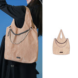 Simple and stylish large capacity tote bag