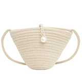 Pearl Shell Woven Bag