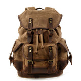 Large Capacity Canvas  Mountaineering Bag