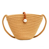 Pearl Shell Woven Bag