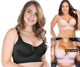 Bra with shapewear incorporated  (Size runs the same as regular bras)