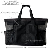 Mesh Beach Bag,Large Capacity Tote Bag